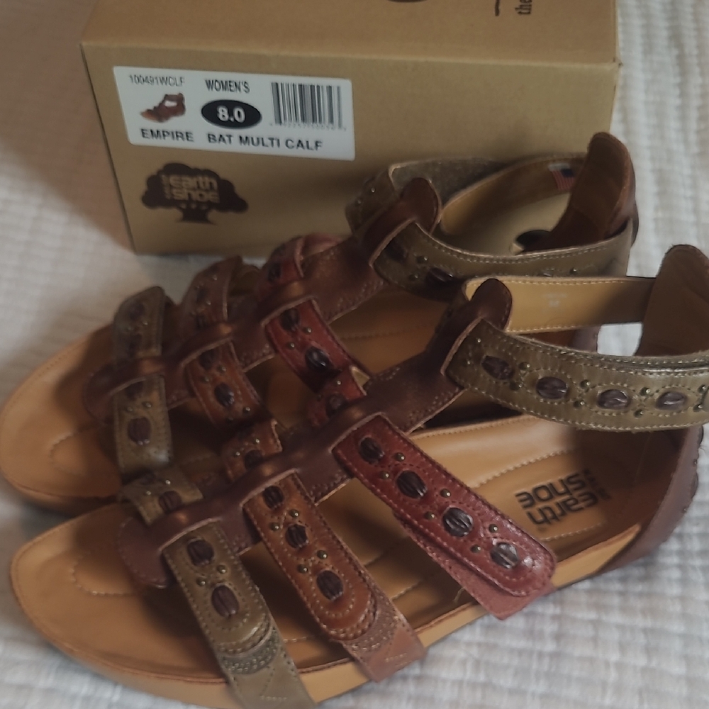 Earth Shoes Leather Sandals